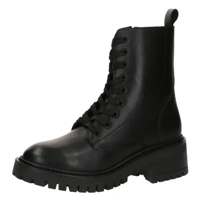 ABOUT YOU Šněrovací kozačky 'Ines'  černá