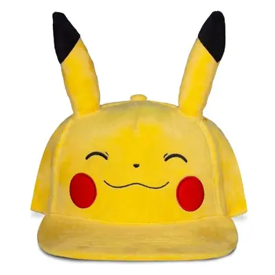 Kšiltovka Pokémon - Smiling Pikachu (plyšová)