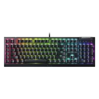 Razer BlackWidow V4 X Yellow Switch herní klávesnice (US) černá