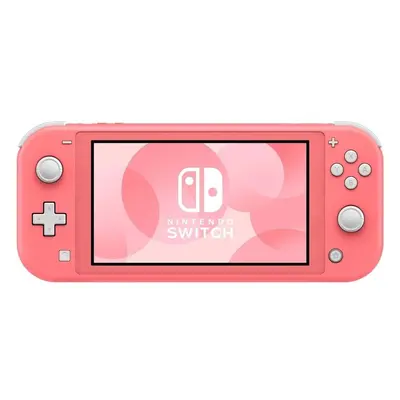 Nintendo Switch Lite konzole růžová + ACNH + NSO 12 měsíce