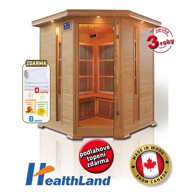 Infrasauna HEALTHLAND DeLuxe 4005 Carbon