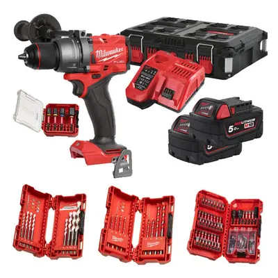 Aku příklepová vrtačka Milwaukee M18 FPD3100P-502P COMBO KIT IN2