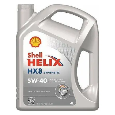 Motorový olej HX8 5W-40 4L SHELL