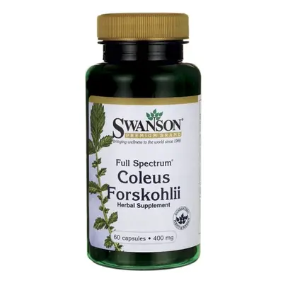 Širokospektrální Coleus Forskohlii, 400 mg - 60 kapslí
