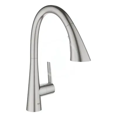 Grohe 32294DC2 - Dřezová baterie s výsuvnou sprškou, supersteel