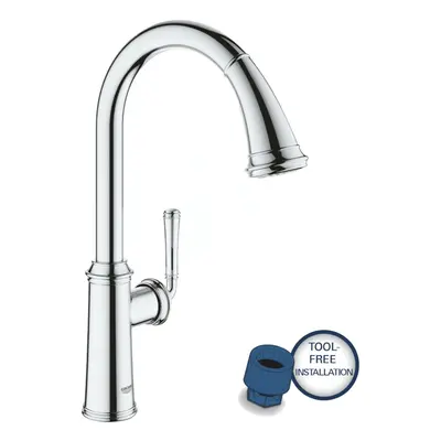 Grohe 30422000 - Dřezová baterie s výsuvnou sprškou, chrom