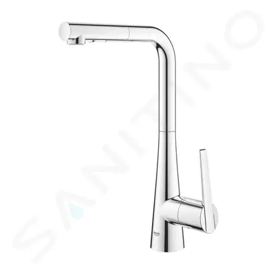 Grohe 32553002 - Dřezová baterie s výsuvnou sprškou, chrom