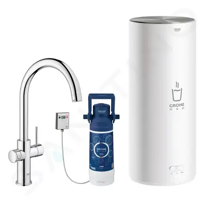 Grohe 30079001 - Dřezová baterie Duo s ohřevem vody a filtrací, zásobník L, chrom