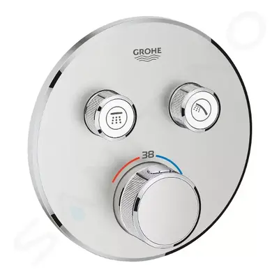 Grohe 29119DC0 - Termostatická sprchová baterie pod omítku, 2 ventily, supersteel