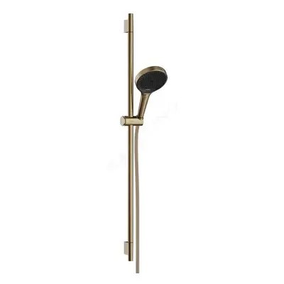 Hansgrohe 28744140 - Set sprchové hlavice, tyče a hadice, 3 proudy, EcoSmart, kartáčovaný bronz