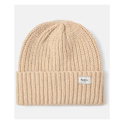 Pepe Jeans dámská béžová čepice