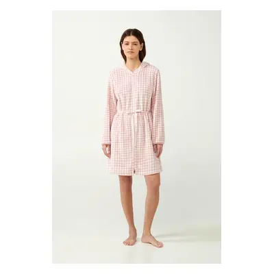 Vamp - Župan s kapucí na zip 21420 - Vamp pink peach l