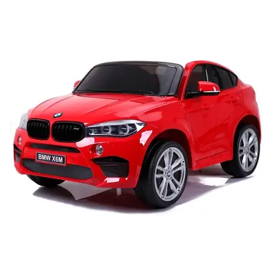 mamido Elektrické autíčko BMW X6 M dvoumístné XXL červené