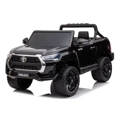 mamido Elektrické autíčko Toyota Hilux 4x4 černé