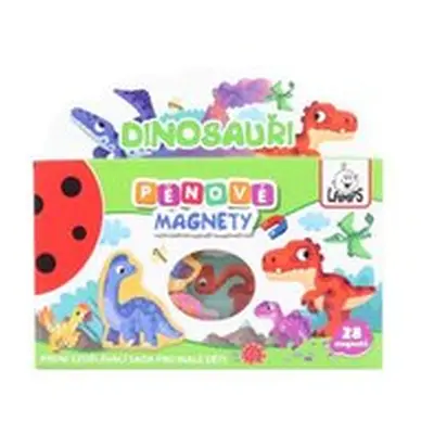 Dudlu Pěnové magnety Dinosauři