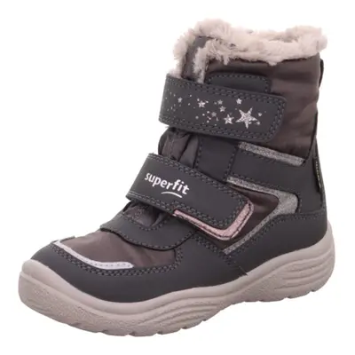 dívčí zimní boty CRYSTAL GTX, Superfit, 1-009098-2000, šedá