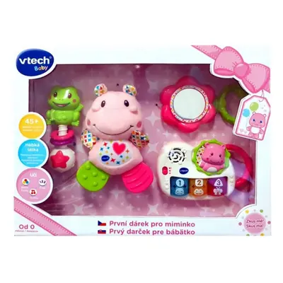 Vtech První dárek pro miminko CZ - růžový, Vtech, W006965