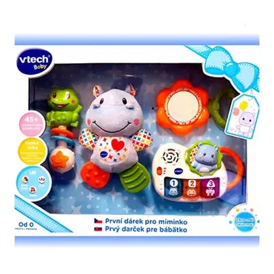 Vtech První dárek pro miminko (CZ) - modrý, Vtech, W006964