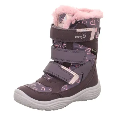 Dívčí zimní boty CRYSTAL Purple/Pink Gore-Tex, Superfit,1-009090-8510