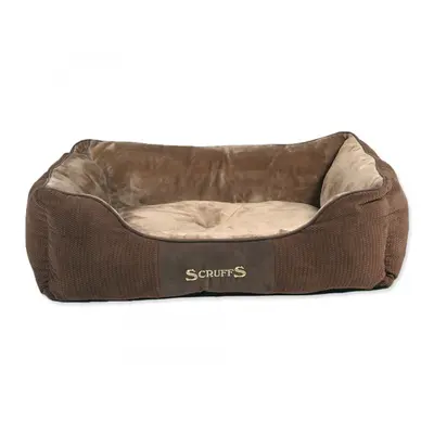 Pelíšek Scruffs Chester Box Bed 75cm čokoládový