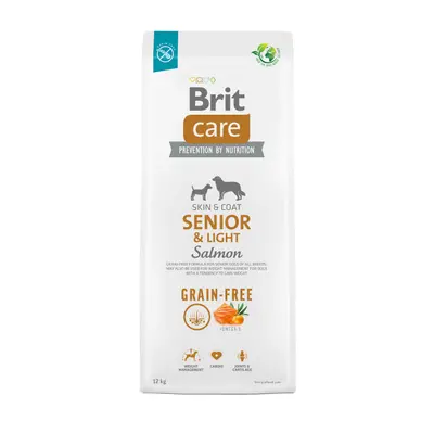 Brit Care Grain-free Senior & Light Salmon 12 kg