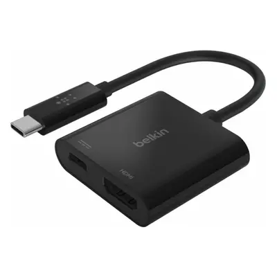 Belkin USB-C adaptér na HDMI + 60W napájení černý