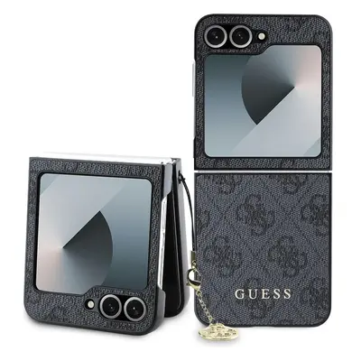 Guess 4G Charm kryt Samsung Galaxy Z Flip 6 hnědý