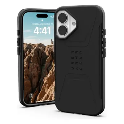 UAG Civilian Magsafe kryt iPhone 16 černý