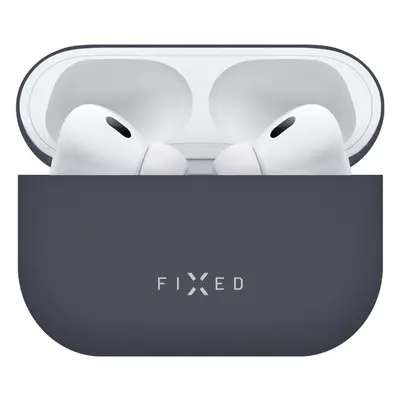 FIXED Silky silikonové pouzdro pro Apple AirPods Pro/Pro 2 růžové