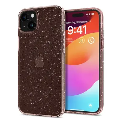 Spigen Liquid Crystal Glitter kryt iPhone 15 třpytivý