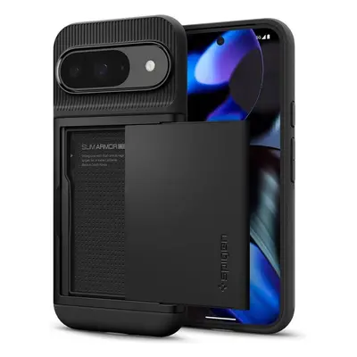 Spigen Slim Armor CS kryt Google Pixel 9 Pro/Pixel 9 černý