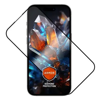 FIXED Armor 2,5D sklo s Anti-dust a AR vrstvou Apple iPhone 15 Pro