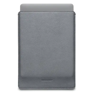 Woolnut kožené Sleeve pouzdro pro 14" MacBook Pro šedé