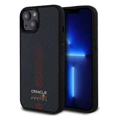 Oracle Red Bull Racing Carbon Powerbar MagSafe kryt iPhone 13 černý