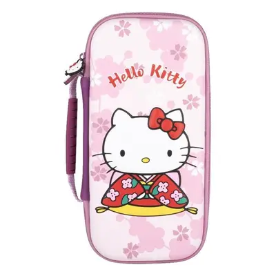 Konix Hello Kitty - 3D Kitty pouzdro pro Switch 2/Switch/OLED Růžová