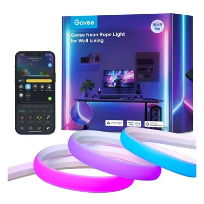 Govee Neon Matter LED rohová lišta 5m - RGBIC