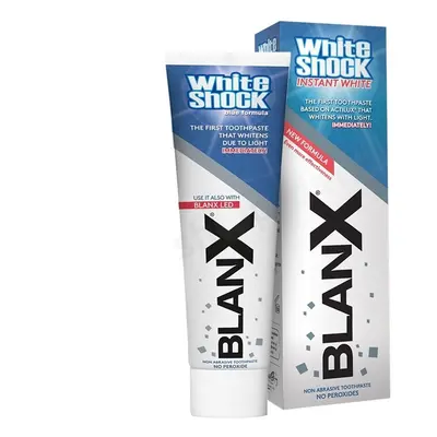 BlanX White Shock Instant White bělicí zubní pasta, 75 ml