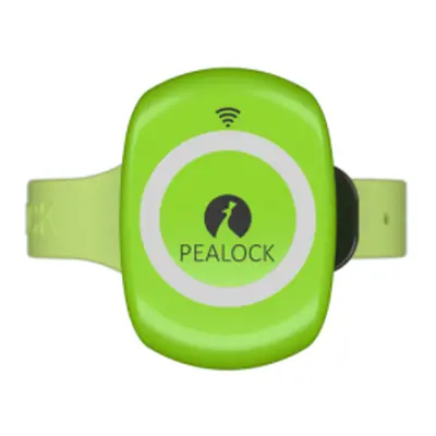 Zámek na kolo s alarmem PEALOCK E-lock GPS green