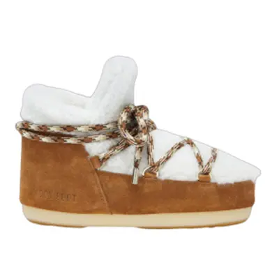 Dámské kotníkové zimní boty MOON BOOT Pumps Shearling whisky off white