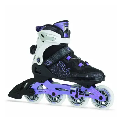 Dámské kolečkové brusle FILA SKATES LEGACY QF LADY BLACK VIOLET