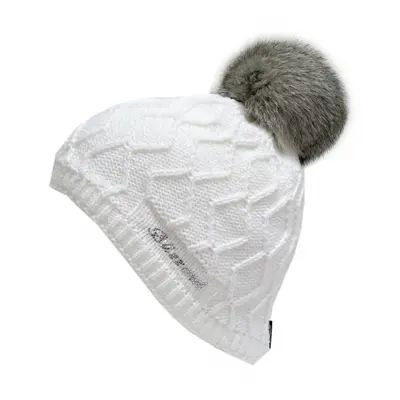 Dámská zimní čepice BLIZZARD Rabbit SW CAP WHITE W