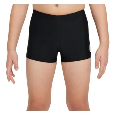 Chlapecké plavky NIKE SWIM Scribble Square Leg-001-Black