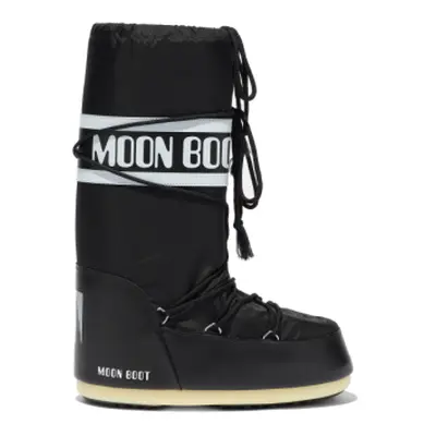 Dámske vysoké zimné topánky MOON BOOT MB ICON NYLON N001 BLACK