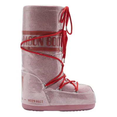 Vysoké zimní boty MOON BOOT ICON GLITTER, 003 pink