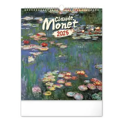 Nástěnný kalendář Claude Monet