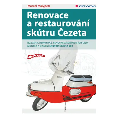 Renovace a restaurování skútru Čezeta - Marcel Malypetr - e-kniha