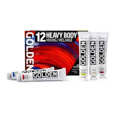 Sada barev Golden Heavy Body Mixing set 12x22ml