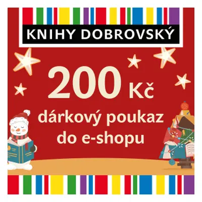 Vánoční elektronická dárková poukázka 200 Kč