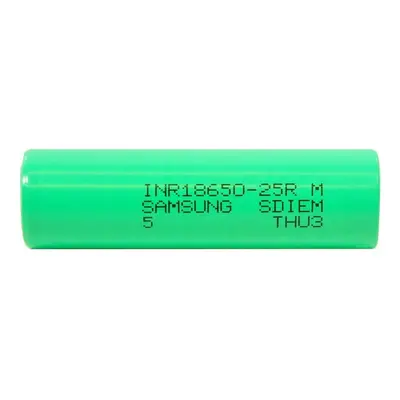 Repasovaná průmyslová dobíjecí baterie INR18650-25R (2000 mAh, 3,7V) - 1 ks - Samsung