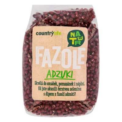 Country Life Fazole adzuki 500 g EXP. 31.12.2024